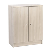 Armadio multiuso basso due ante Olmo Chiaro 62x34x h80 cm