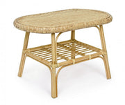 Tavolino per esterno in Rattan INES 80x50x h50 cm
