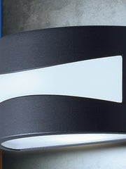 Applique 10W Led 4000K  linea tibet  grafite