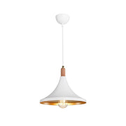 Lampada a sospensione Kano bianco oro ASZ1563 EFFEZ