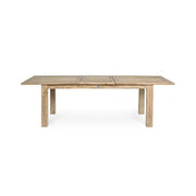 Tavolo da esterno Rettangolare in Legno Teak FSC cm 200/260x 100x h 78