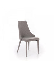 4x Sedia in tessuto Myriam grigio STS