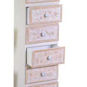 Mobiletto legno andorra 6 cassetti cm 29x23h95