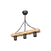 Lampada a sospensione Lagun ASZ1236 rustico industriale a 3 luci