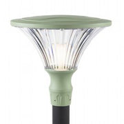 Lampada da esterno in alluminio pressofuso con luce diretta e diffusore trasparente - 50W salvia