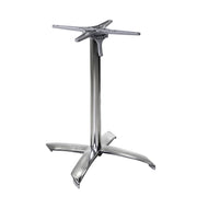 Base tavolo alluminio grigio ribaltabile
