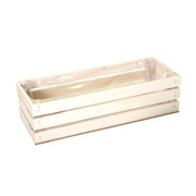 Cassetto legno naturale con nylon cm32x14h9
