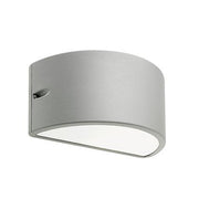 Applique E27  linea umbe chiusa  alluminio