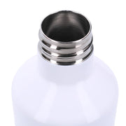 Round yellow steel thermos 0,5L cm7x6,5h25,5