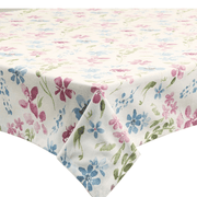Tovaglia 140 X 180 Cm Cotone Azzurro
