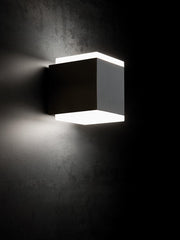 Applique 6W+6W Led 4000K  linea tango  bianco