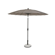 Ombrellone da giardino Atlanta cm 270x h240 con snodo Antracite/Tortora