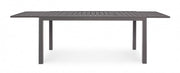 Tavolo per esterno allungabile in alluminio Caffè HILDE YK14 160-240x90x h75 cm