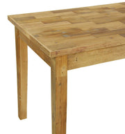 Tavolo arte povera  rettangolare piccolo cm 71 x 120,5 x h 80